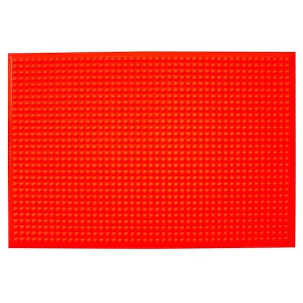 Ergomat Ergomat Infinity Bubble Red 3ft x 15ft Anti-Fatigue Floor Mat IN0315-R - main